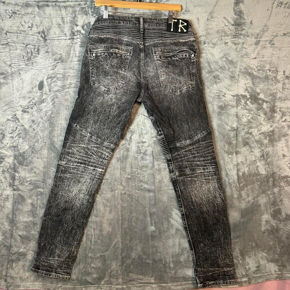 True Religion Men’s Jeans Rocco Relaxed Skinny Size 34 - Picture 2 of 6